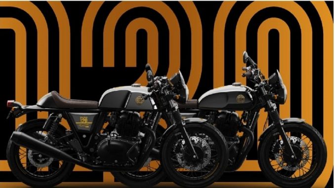 OYAL ENFIELD MARKS 120TH YEAR WITH ANNIVERSARY EDITION MODELS OF THE INTERCEPTOR AND CONTINENTAL GT 650 MOTORCYCLES