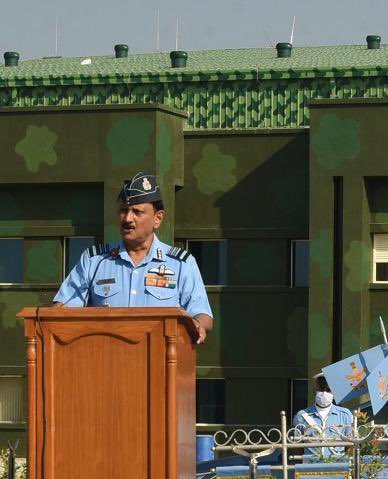 VISIT OF AIR OFFICER COMMANDING-IN-CHIEE EASTERN AIR COMMAND TO AIR FORCE STATION HASIMARA