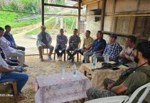 ASSAM RIFLES CONDUCTS SECURITY MEETING AT HENCHUNGPUNCHEE TO STRENGTHEN PEACE MEASURES